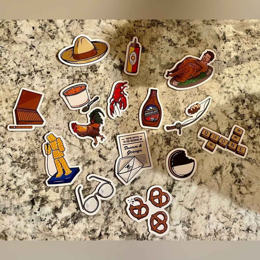 Seinfeld Magnets set of 15